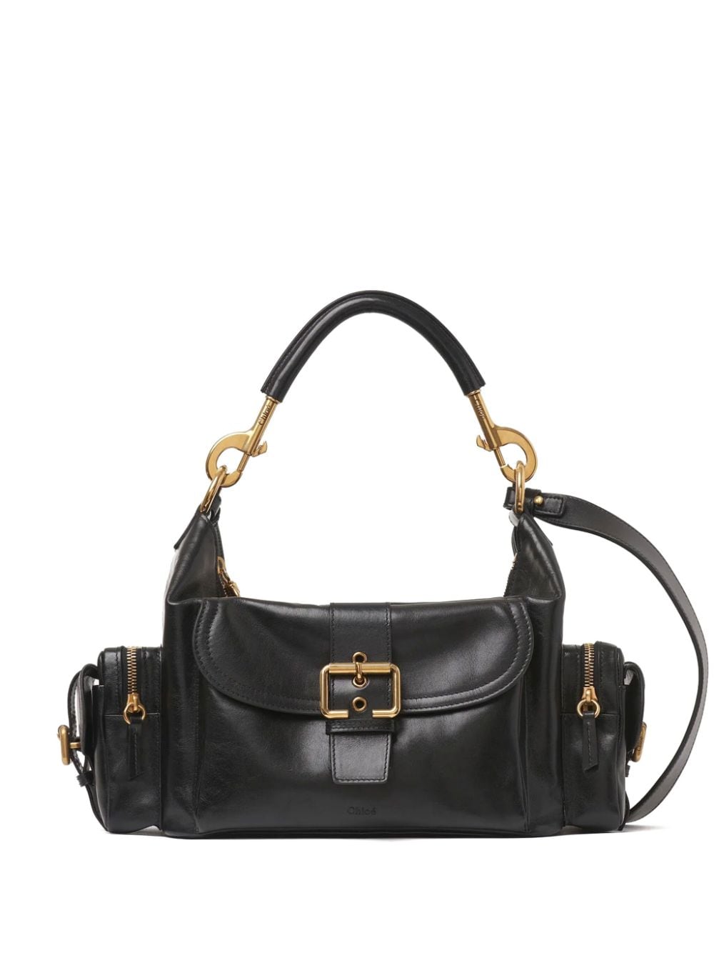 Chloé Black Leather Shoulder Bag image 0