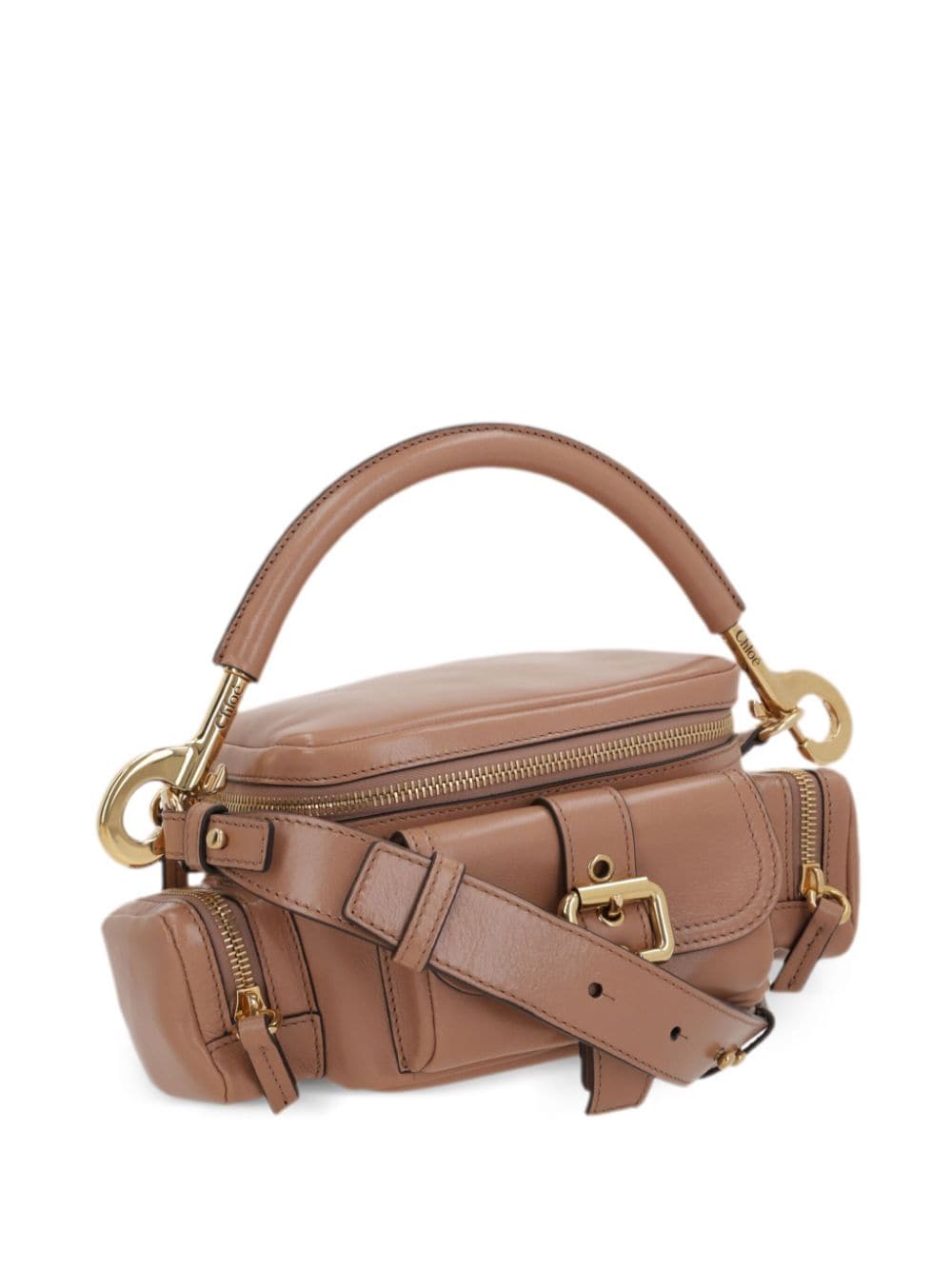 Chloè Beige Buffalo Leather Shoulder Bag image 2