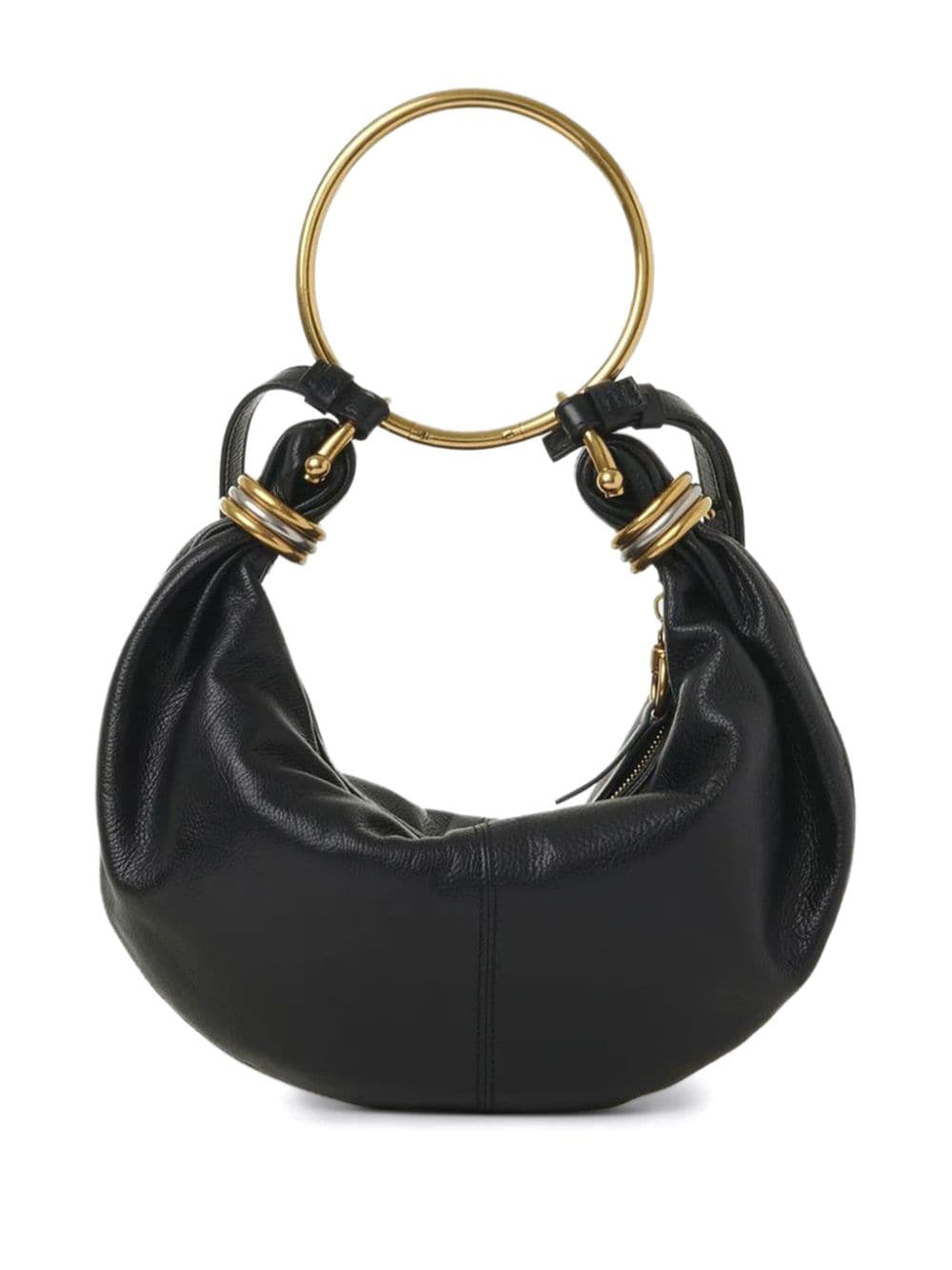 Chloé Black Calf Leather Top Handle Bag image 1