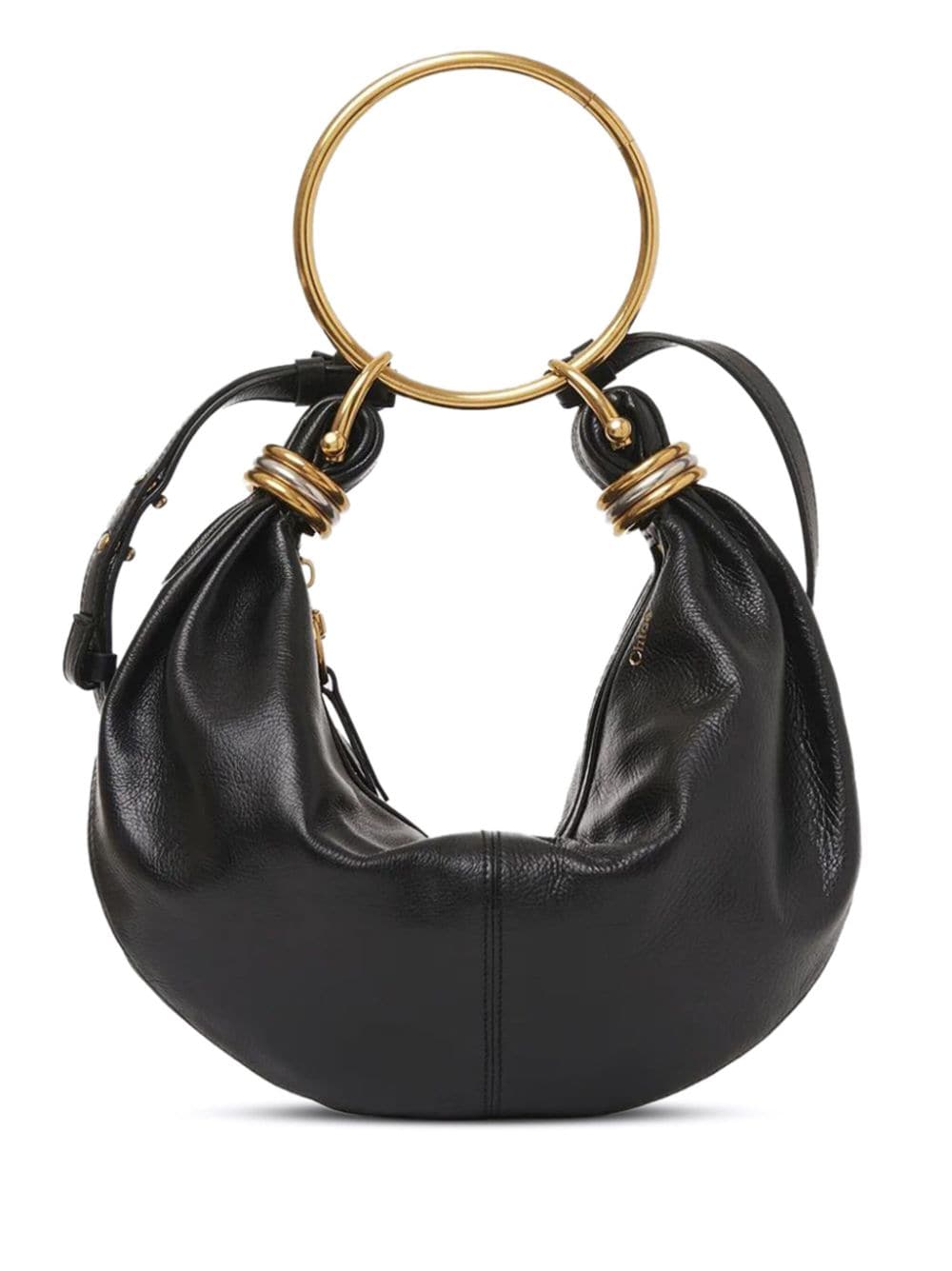 Chloé Black Calf Leather Top Handle Bag image 0