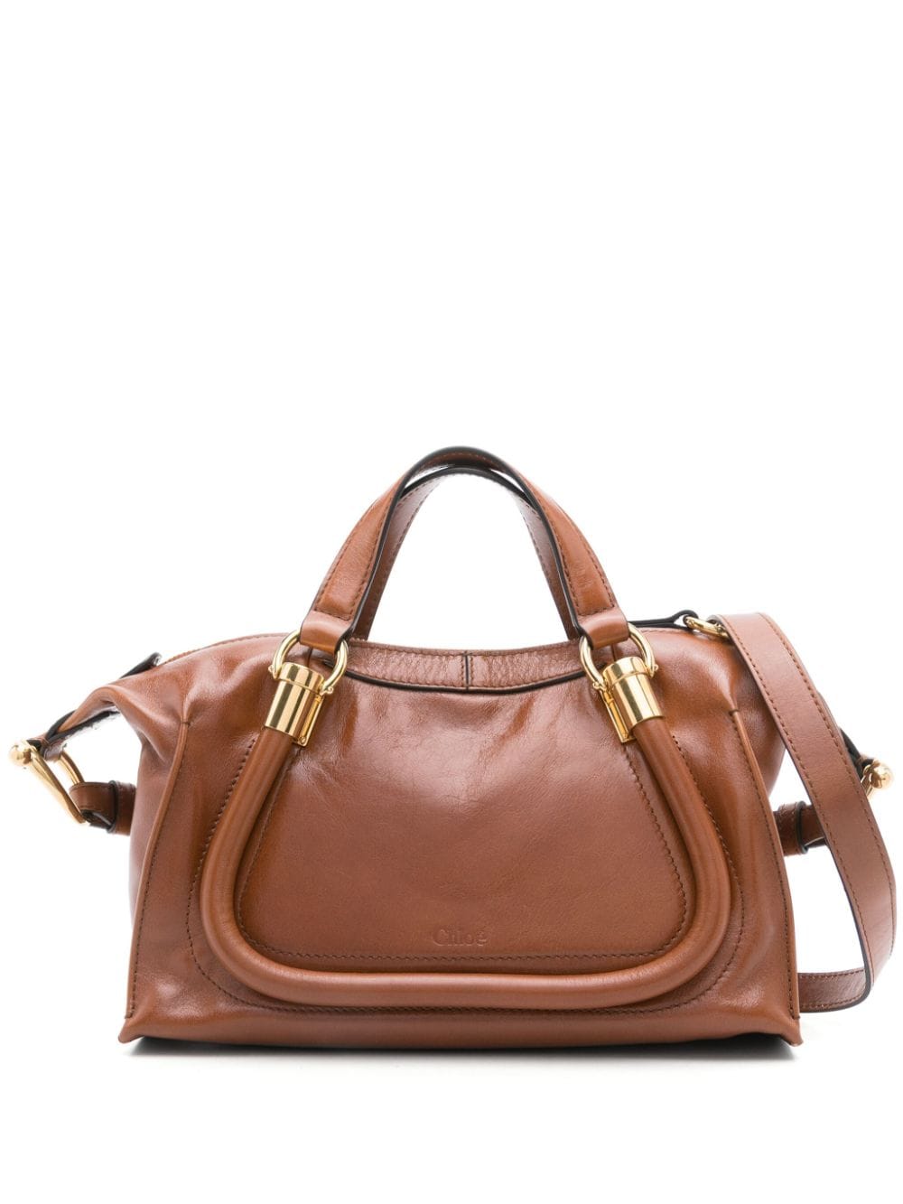 Chloè Leather Shoulder Bag in Brown image 0