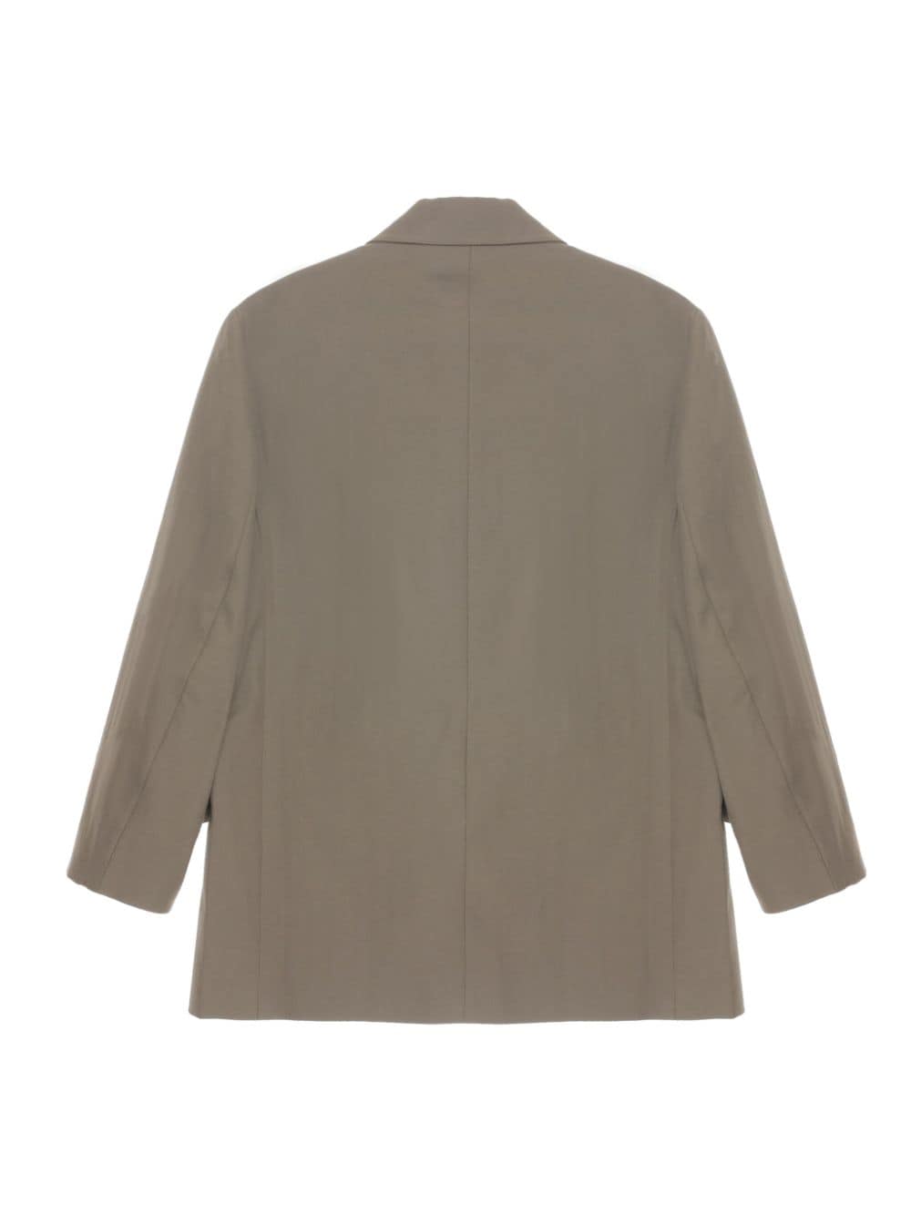 STUDIO NICHOLSON Brown Cotton Blend Blazer image 1