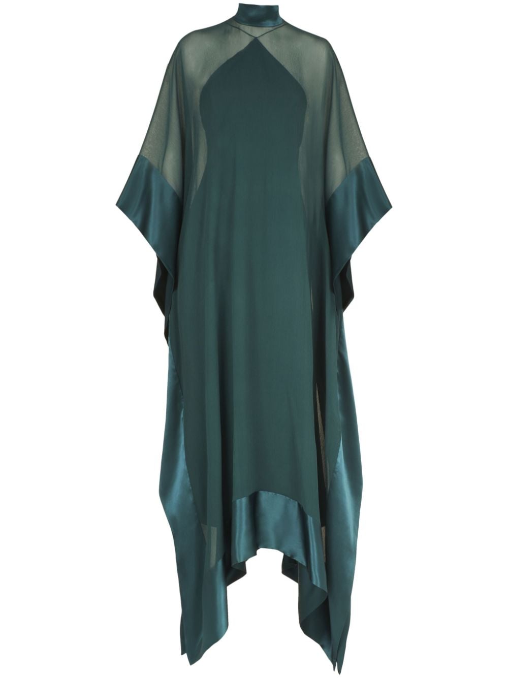 TALLER MARMO MAIN Green Kaftan Dress & Satin Dress Set image 0