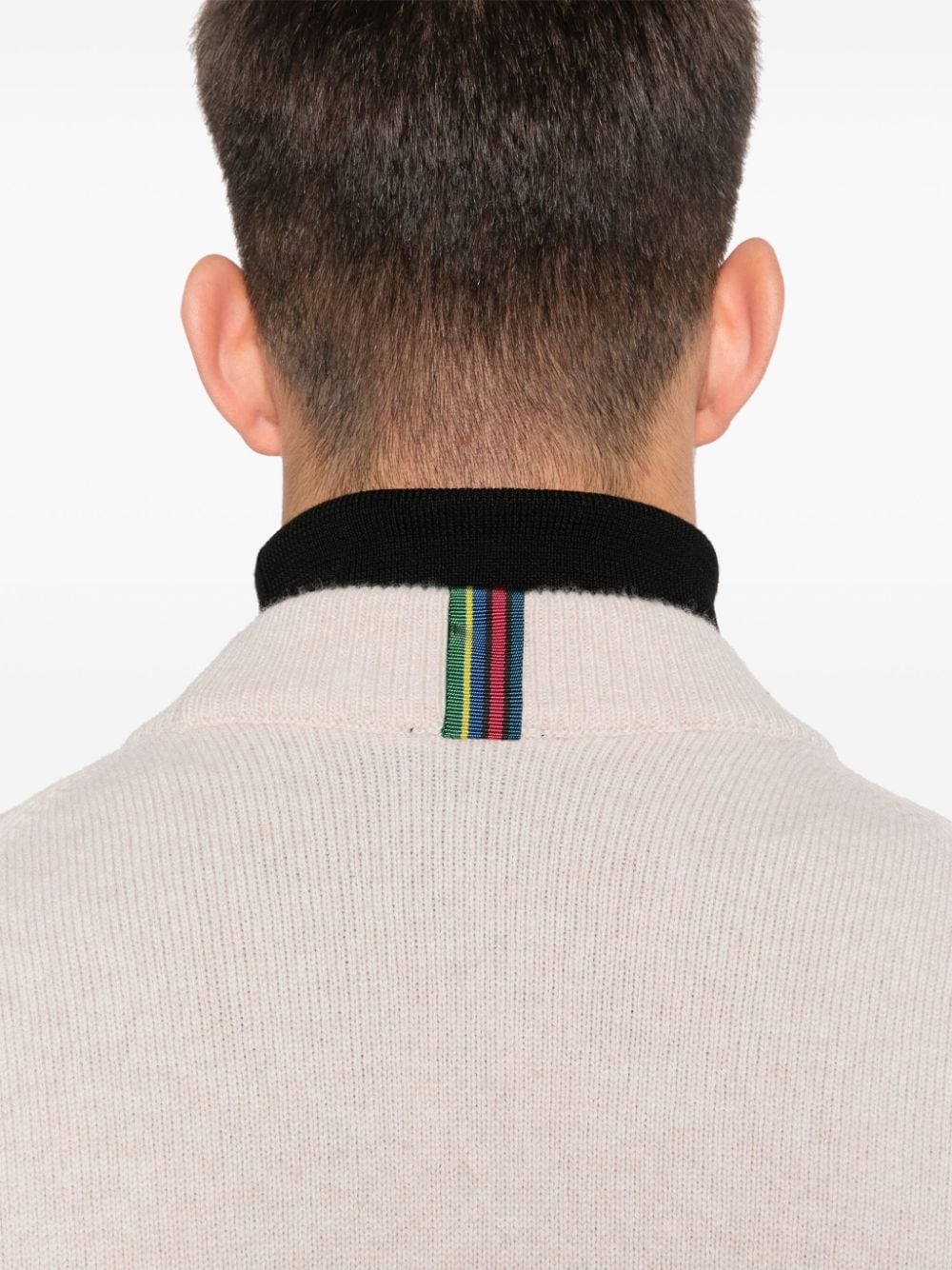 Paul Smith White Wool Cardigan image 1