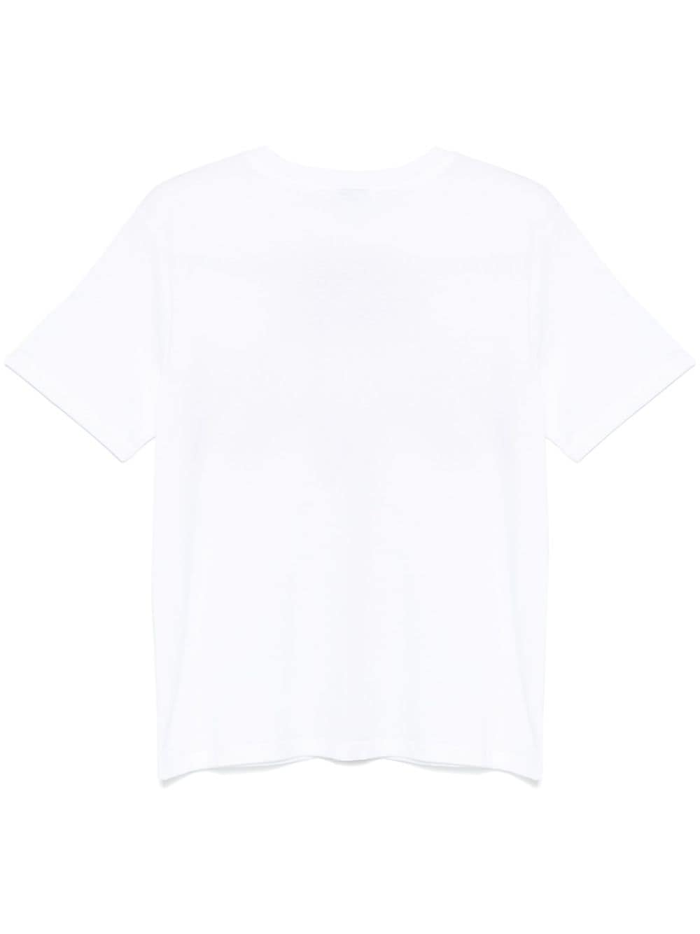 Paul Smith Floral Print Organic Cotton T-Shirt - White image 1