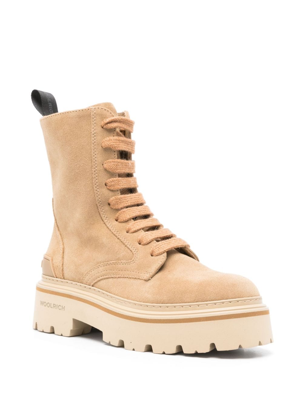 Woolrich Calf Suede Ankle Boots - Beige image 2