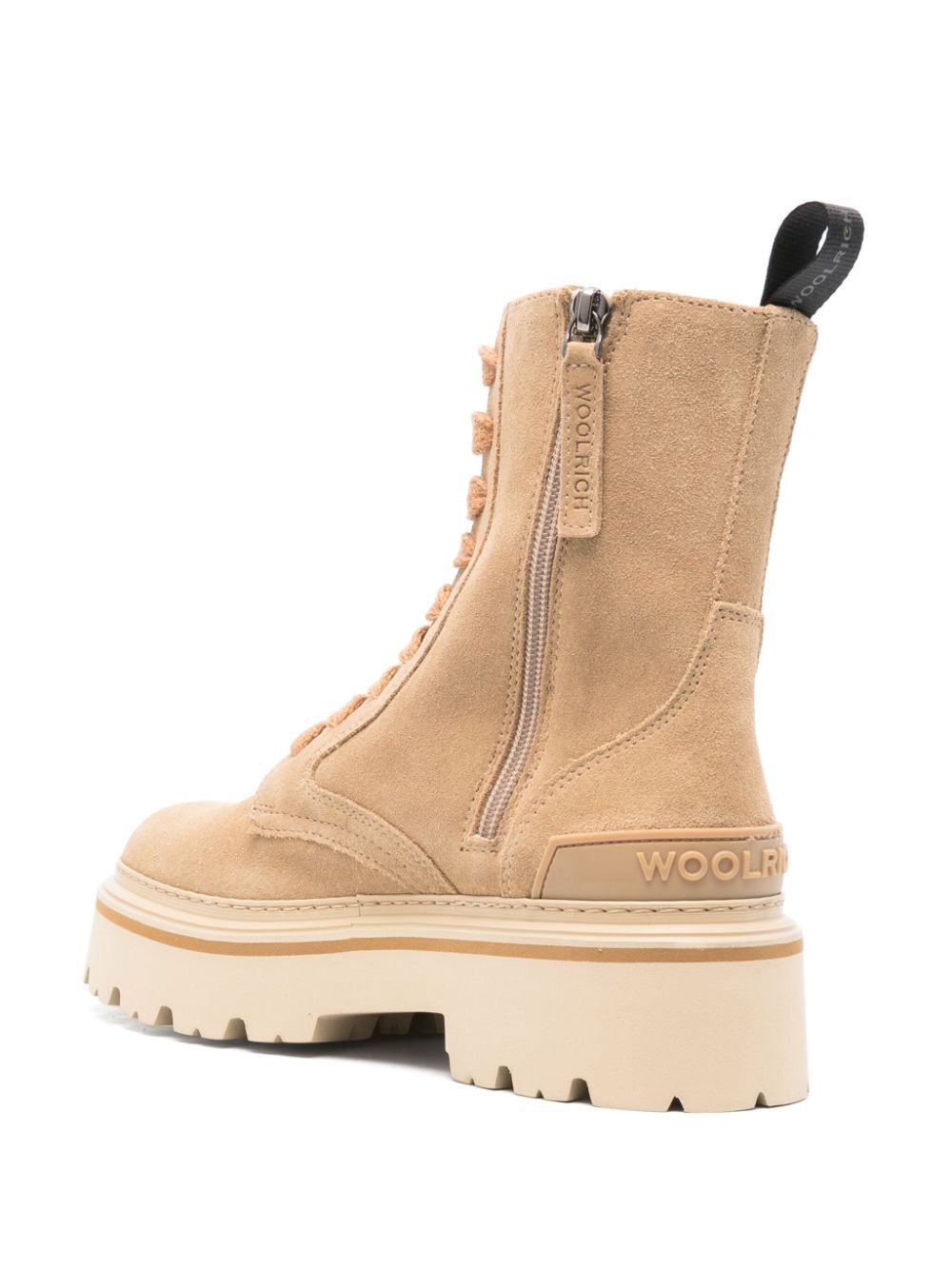 Woolrich Calf Suede Ankle Boots - Beige image 3