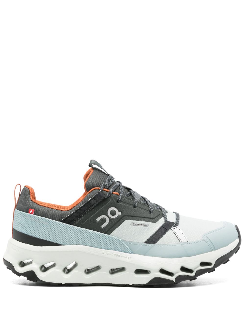 ON Running Sneakers - Grey - Ice Blue & Midnight Blue image 0