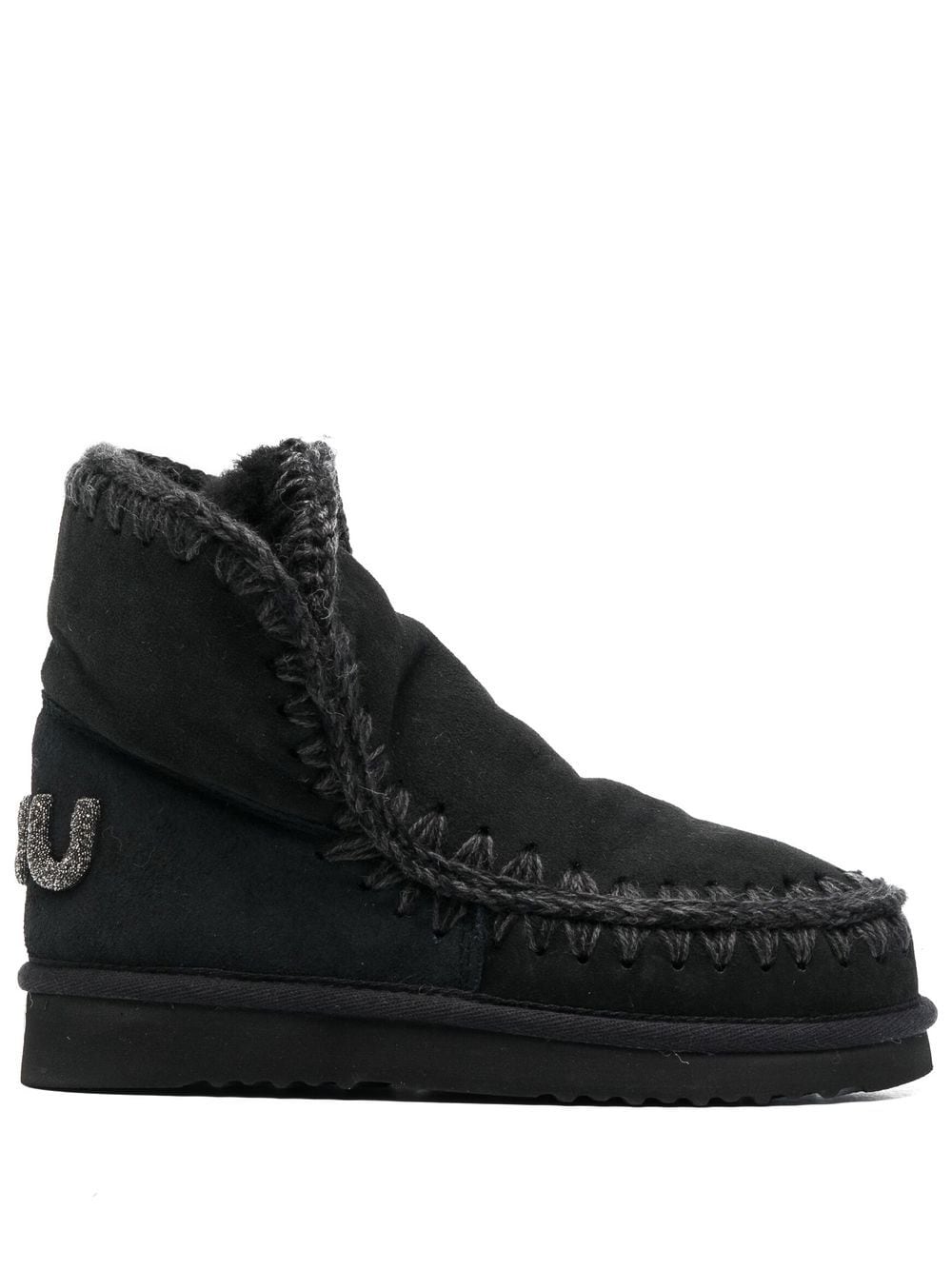 SLEEKEO Mou Boots - Black Calf Leather image 0