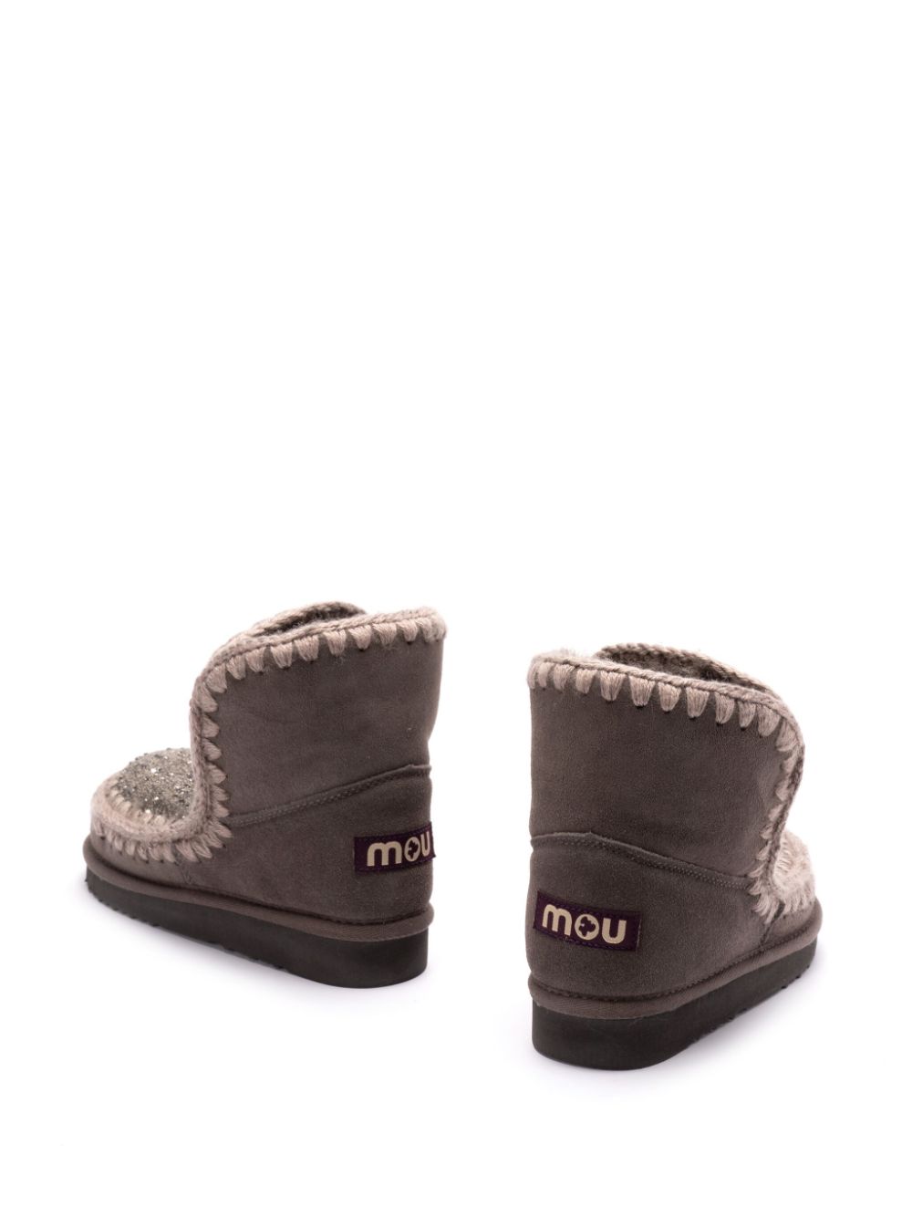 SLEEKEO Mou Boots in Grey image 1