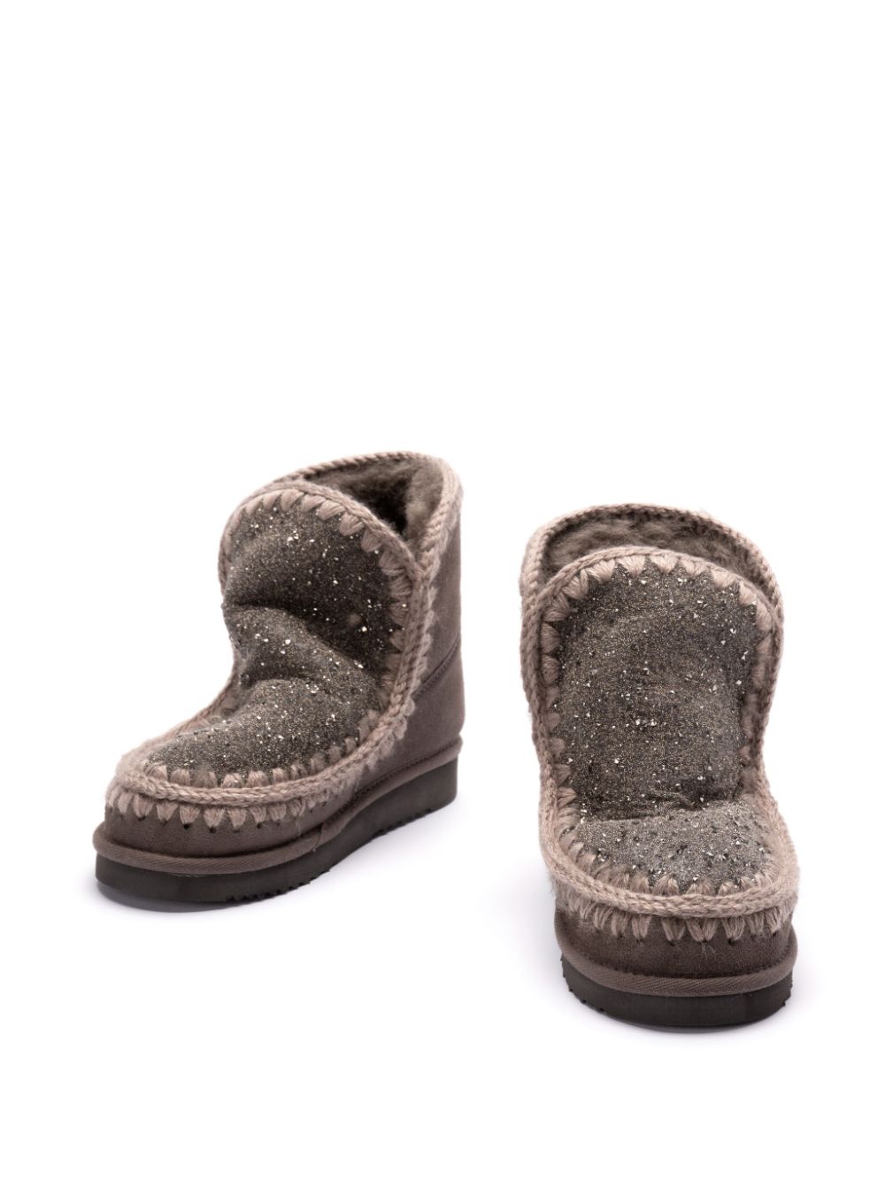 SLEEKEO Mou Boots in Grey image 3