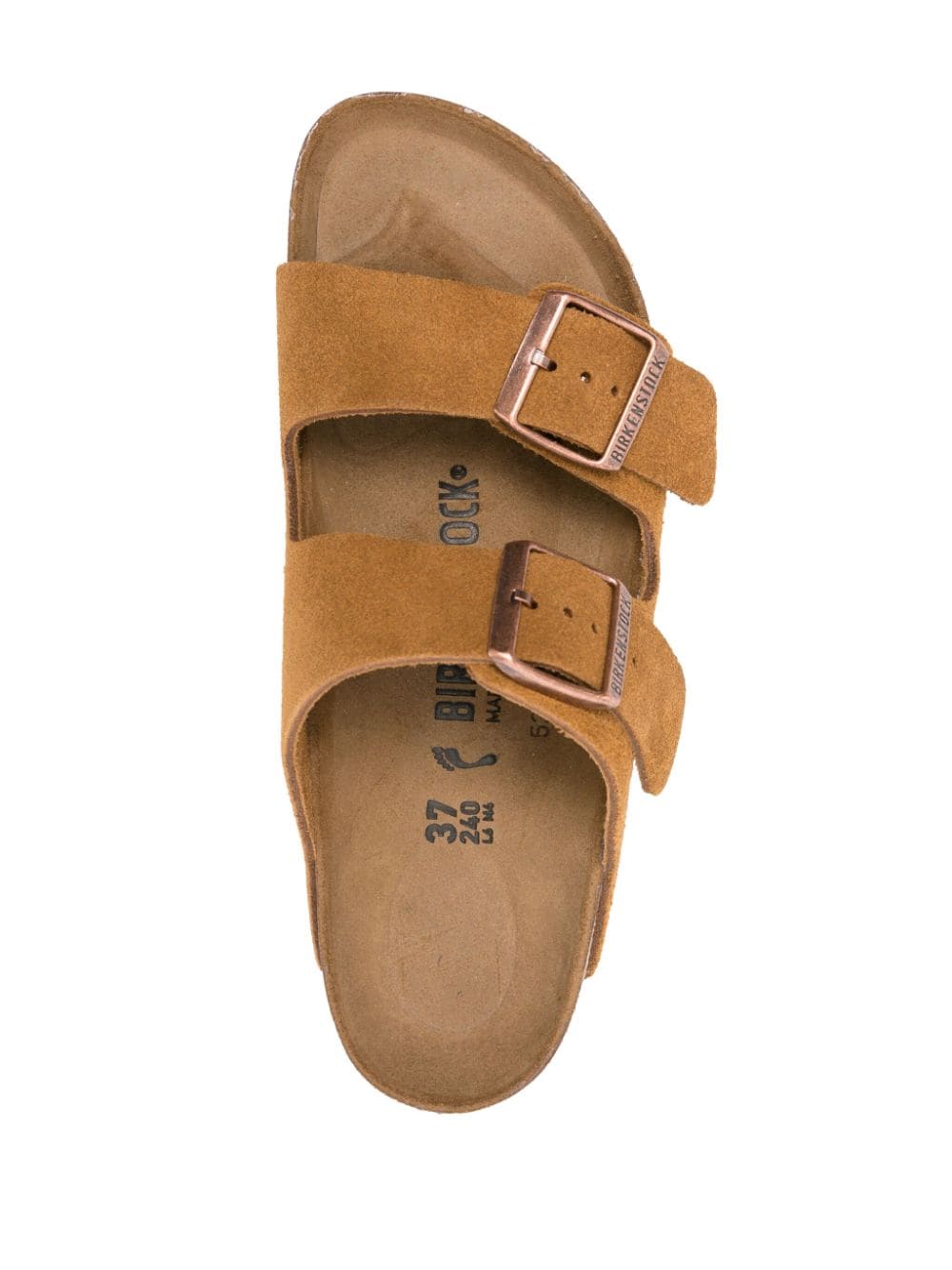 Birkenstock Arizona Leather Sandals - Brown image 3