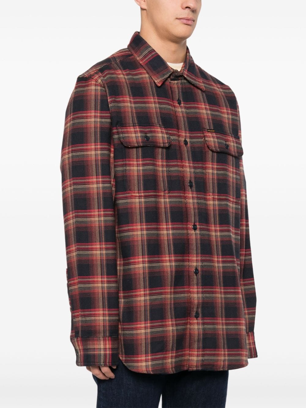 Filson Red Cotton Flannel Shirt image 1