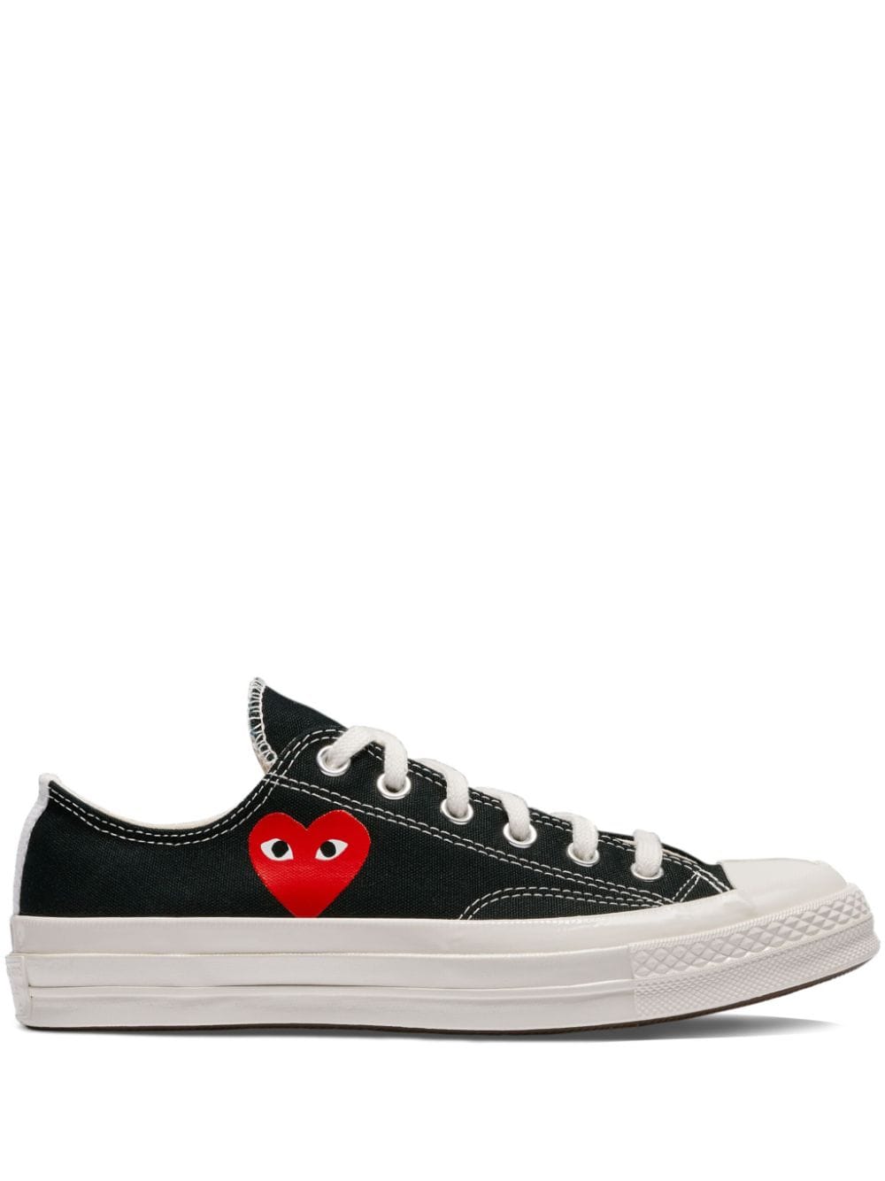 Comme des Garçons Play Converse Chuck Taylor All Star Low Top Sneakers - Black image 0