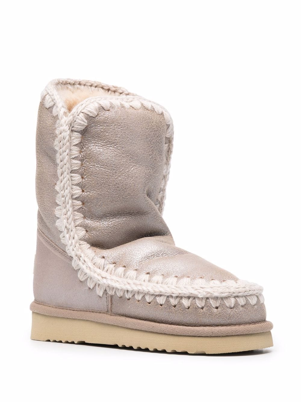 SLEEKEO Mou Boots in Grey image 1