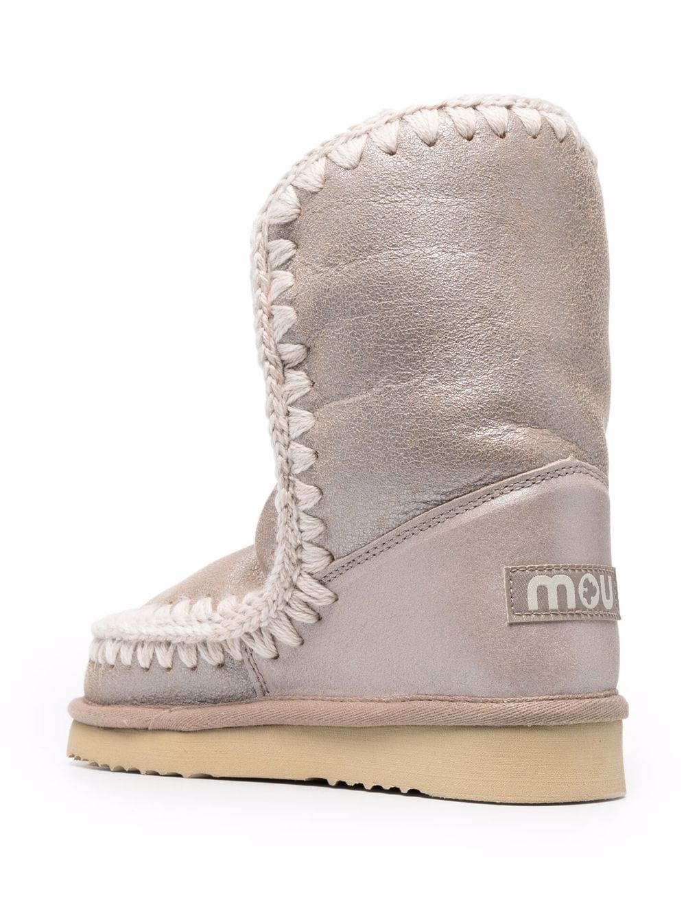 SLEEKEO Mou Boots in Grey image 3