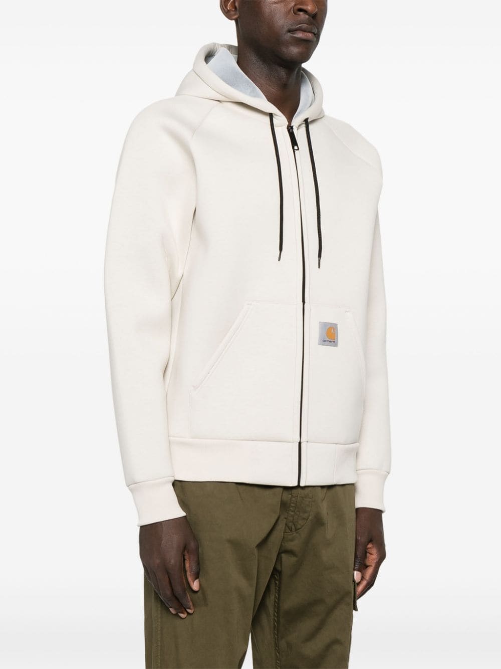 Carhartt WIP Main Zip-Up Hoodie - Grey image 2