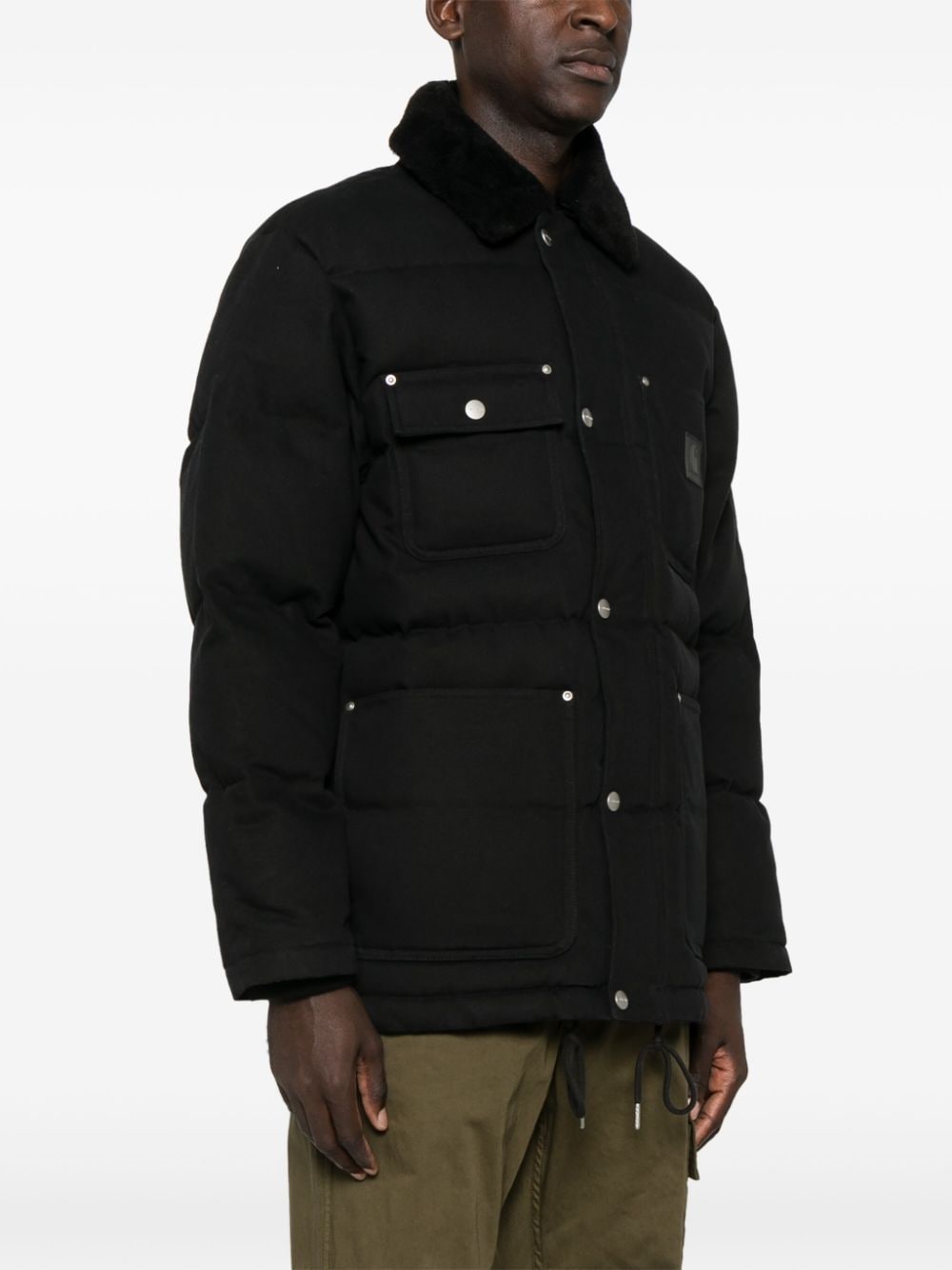 Carhartt WIP Main Quilted Jacket - Black image 1