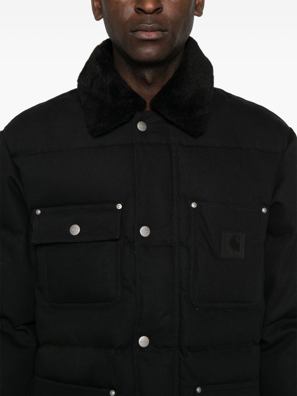 Carhartt WIP Main Quilted Jacket - Black image 2