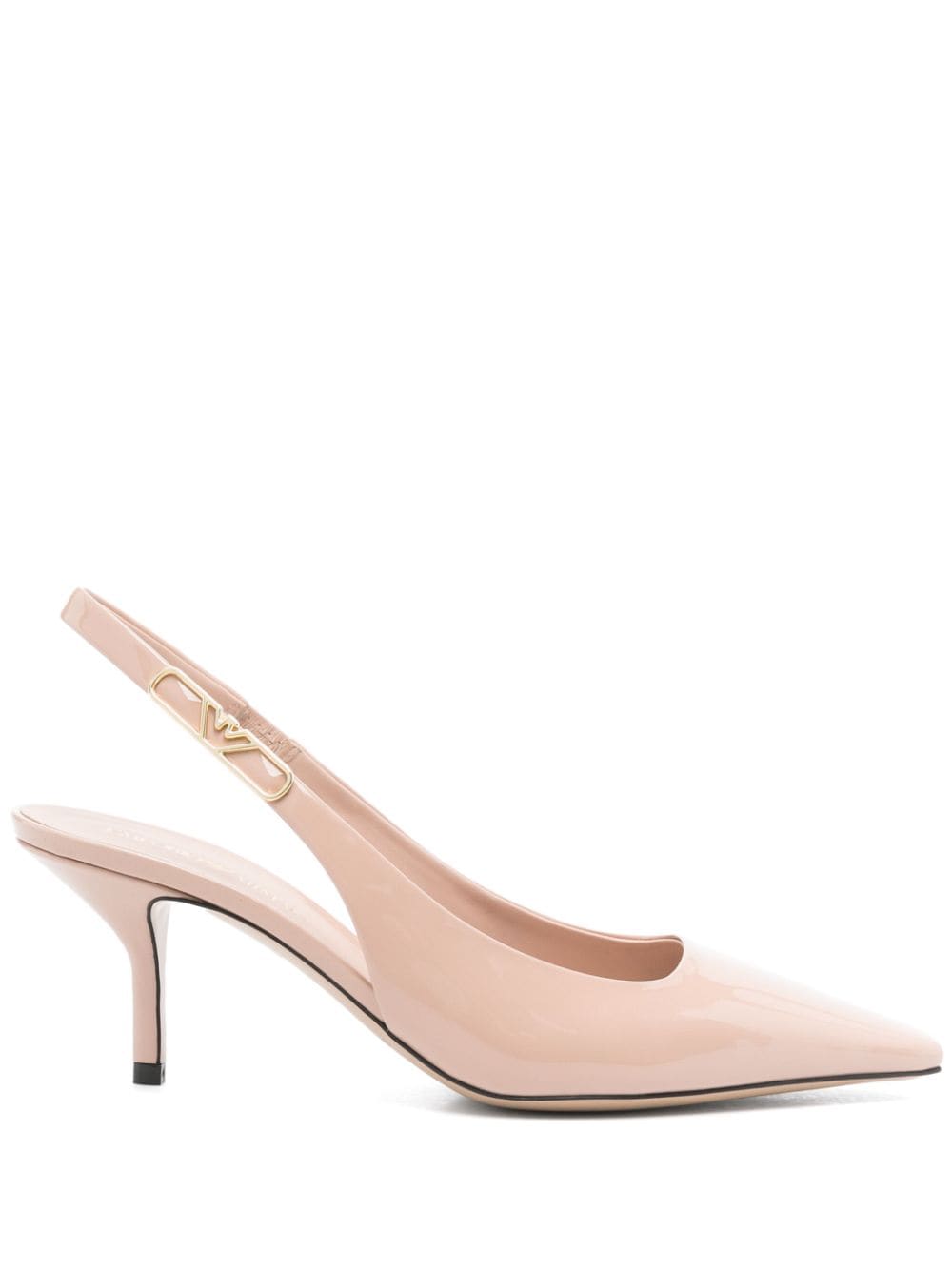 E 'CLAT Slingback Heels with Heel Powder image 0