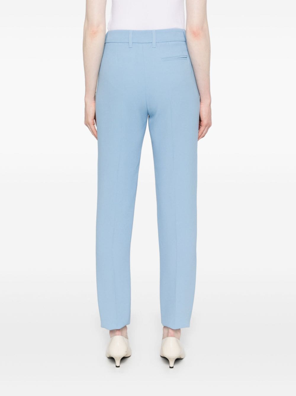 Emporio Armani Slim Fit Clear Blue Trousers image 3