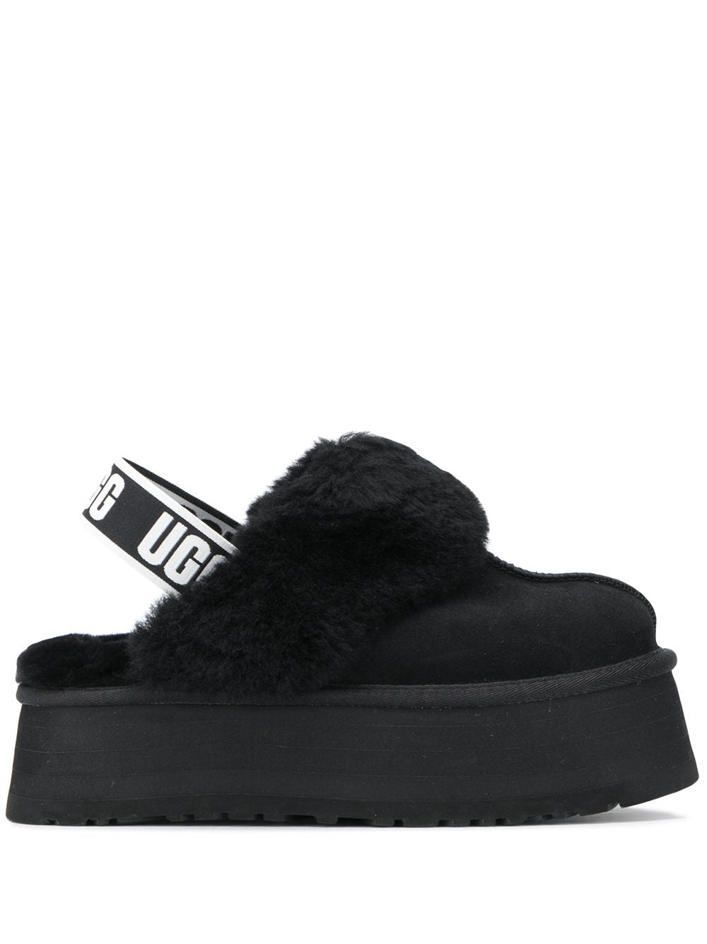 UGG Australia Funkette Black Sandals image 0