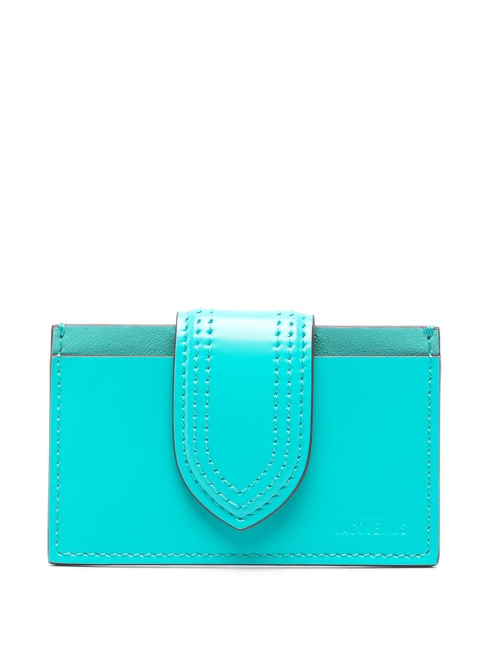 JACQUEMUS Le Porte-Carte Bambino Clear Blue Wallet image 0