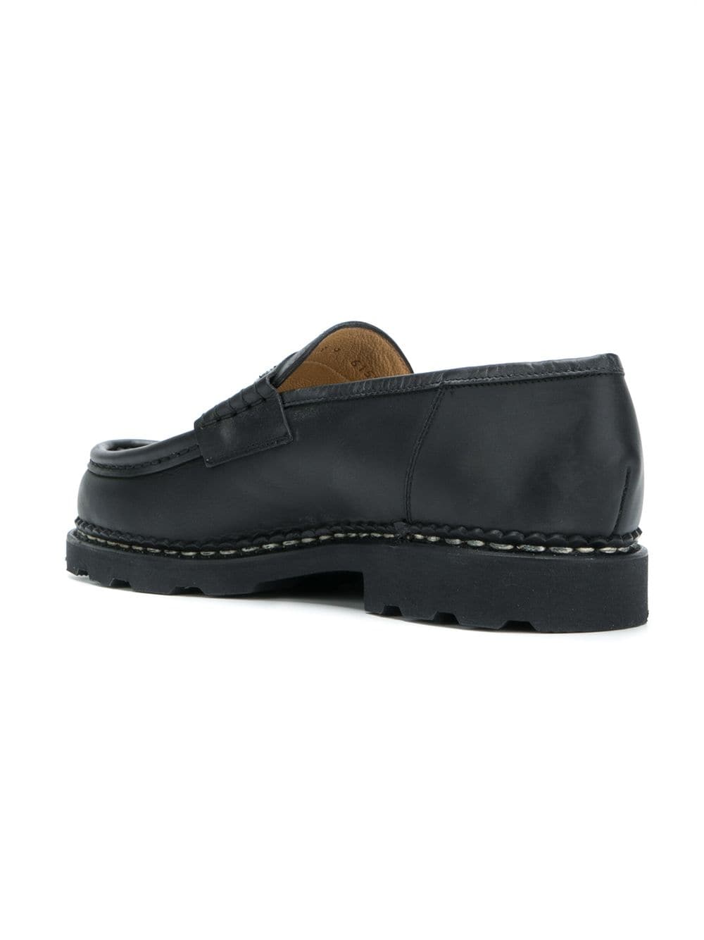 Paraboot Reims Black Leather Loafers image 2