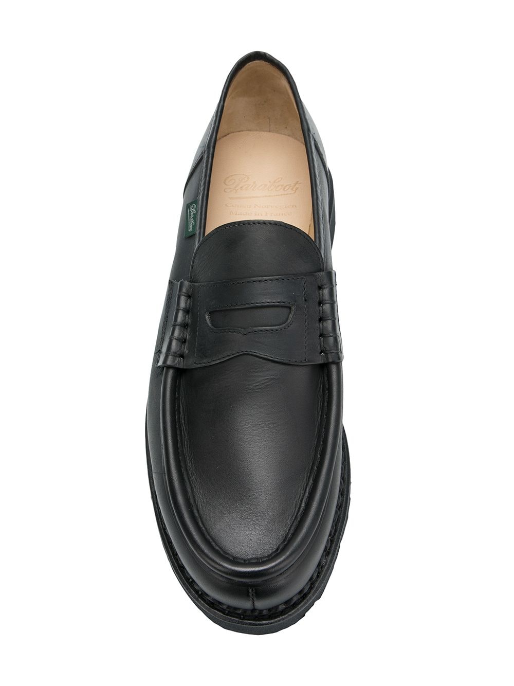 Paraboot Reims Black Leather Loafers image 3