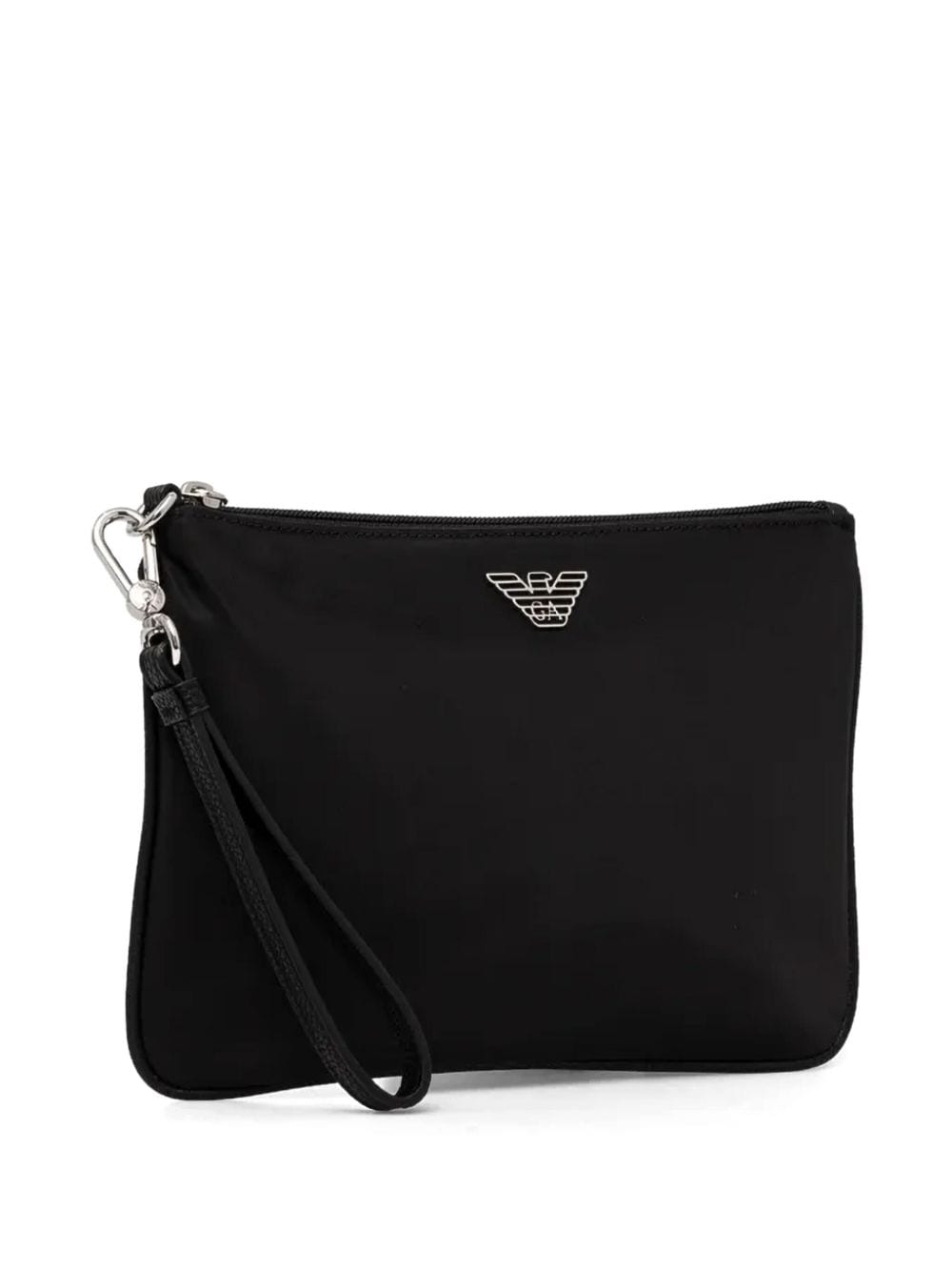 Emporio Armani Black Nylon Wallet image 4