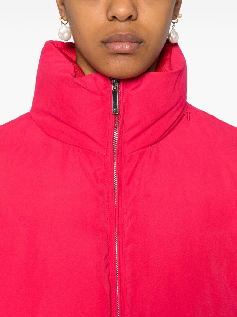 Emporio Armani Red Padded Coat image 3