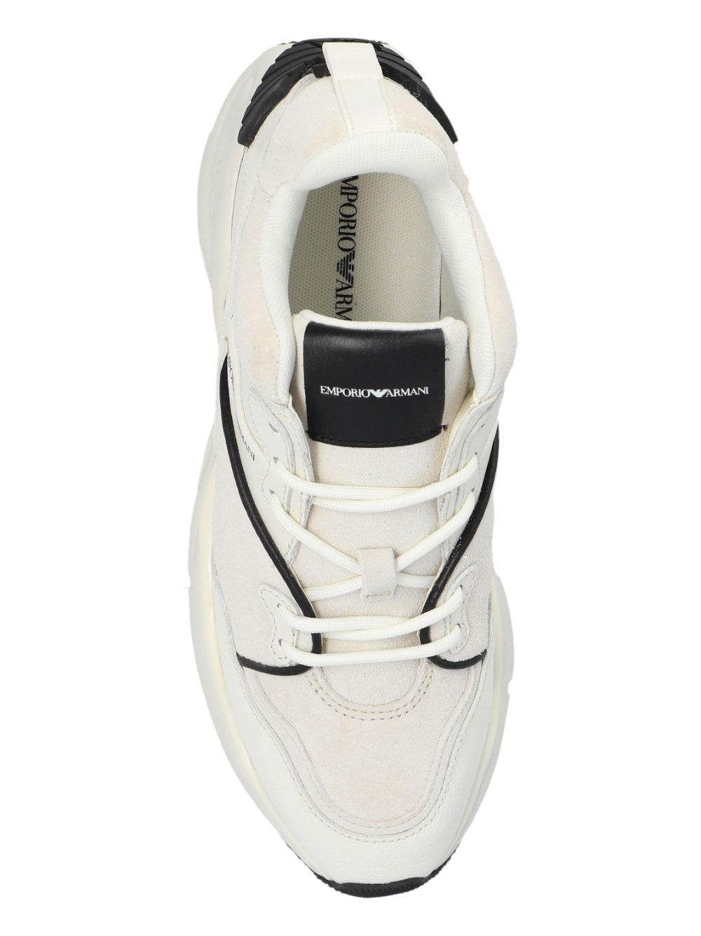 Eclat White Leather Sneakers image 2