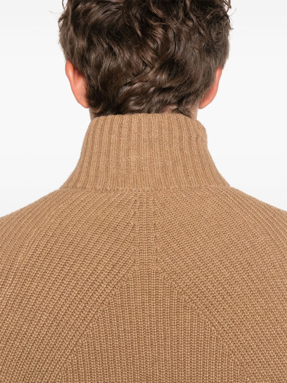 Carhartt WIP Main Dove Grey Fisherman Knit Sweater image 2