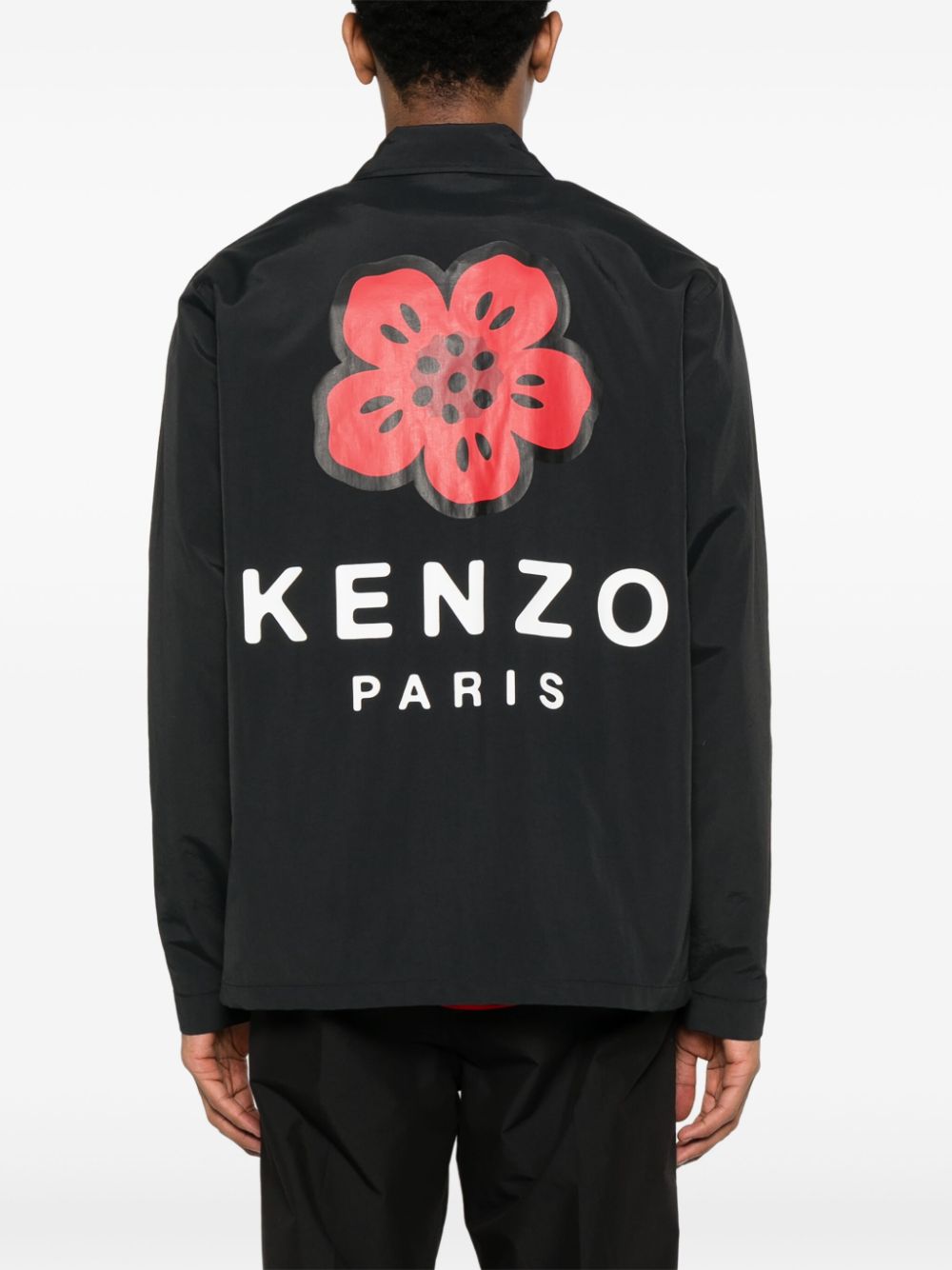 Kenzo Black Signature Boke Flower Bomber Jacket image 2