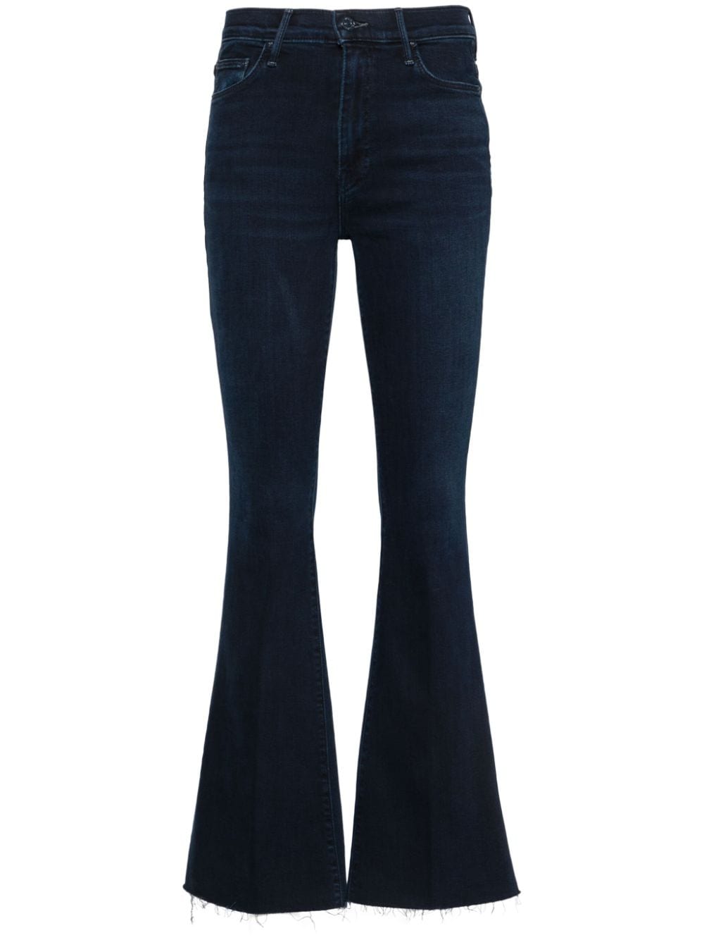 Women's Dark Blue Bootcut Jeans - Classic Fit image 0