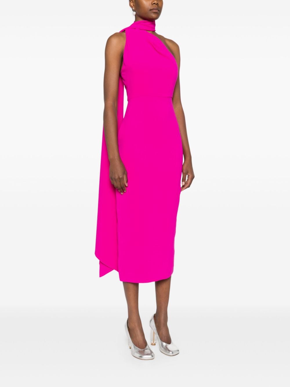 Solace London Dresses Fuchsia image 2