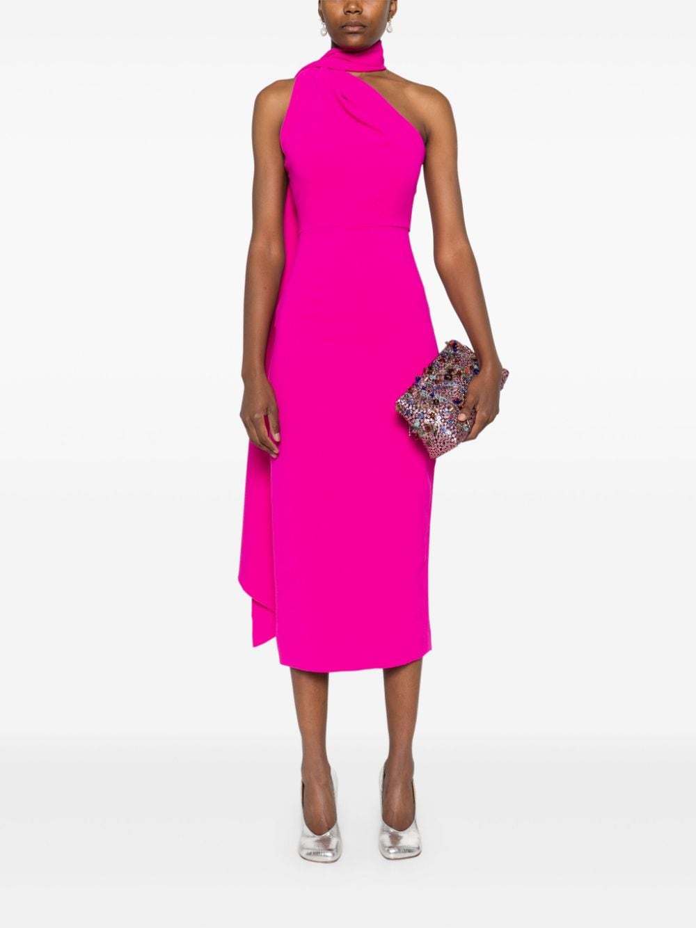 Solace London Dresses Fuchsia image 4