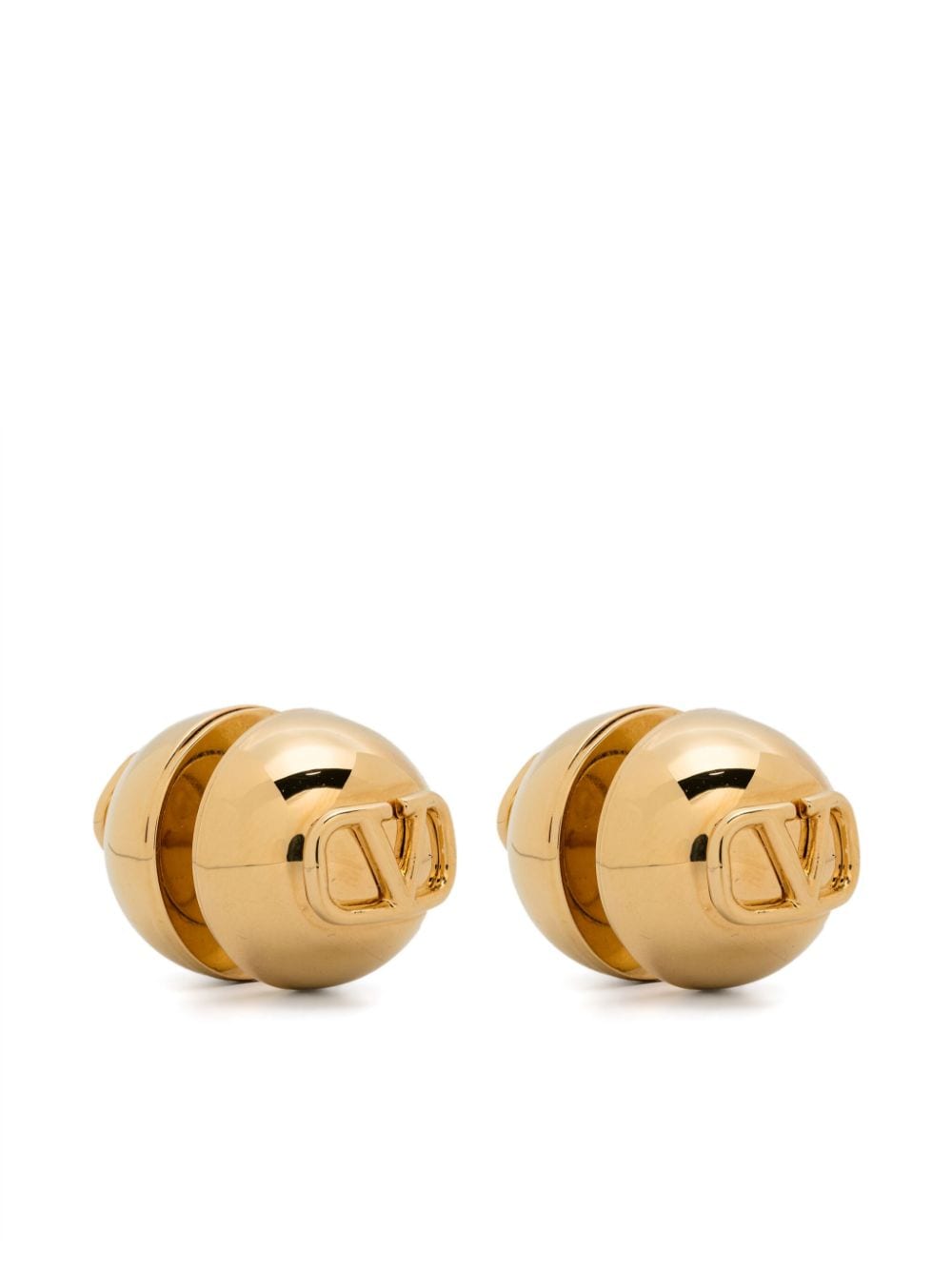 Valentino Garavani VLogo Signature Golden Earrings image 0