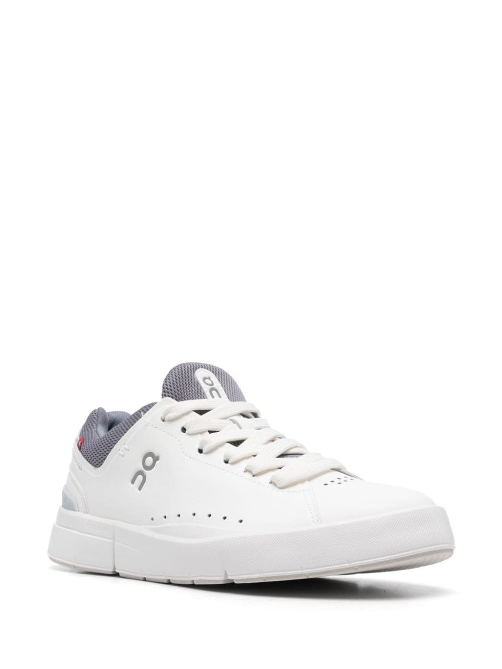 On Running Cloudstratus White Sneakers for Men image 2