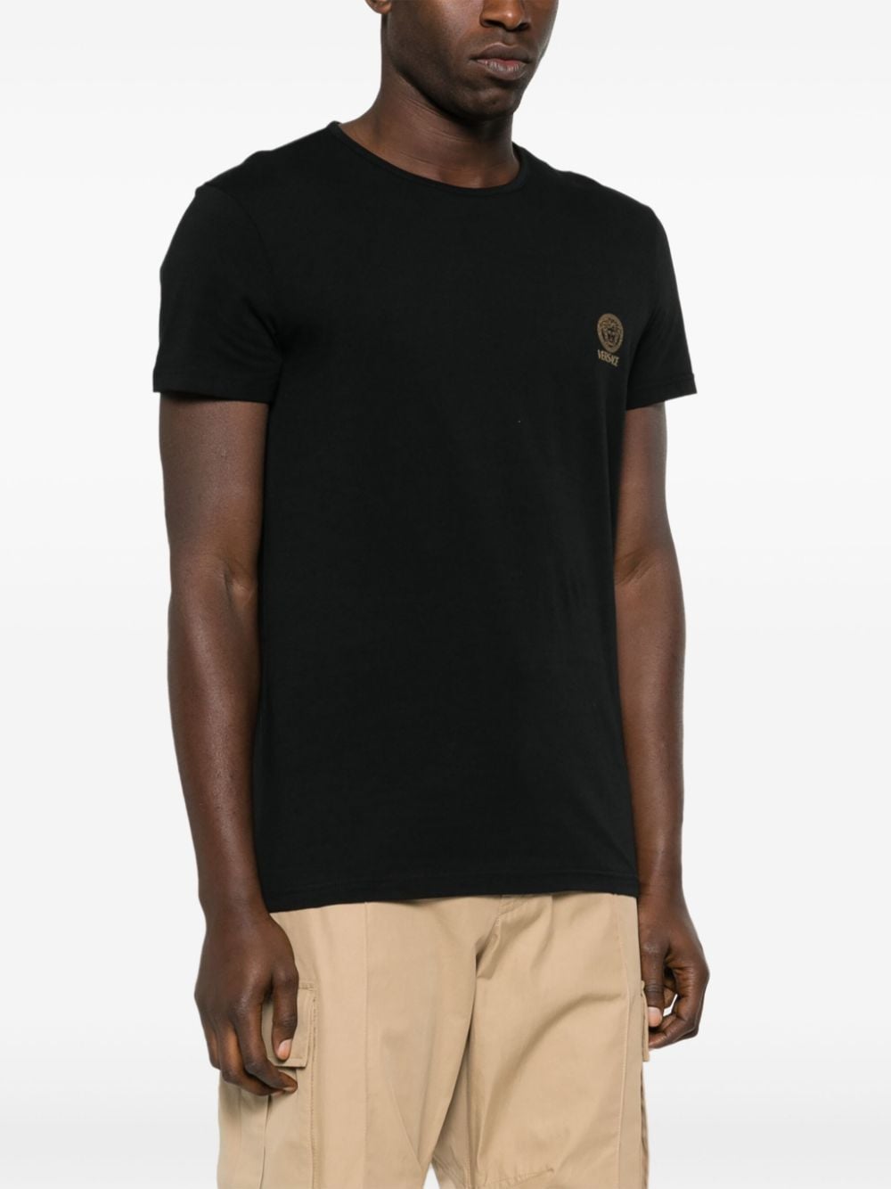 Versace T-shirts and Polos Black image 2