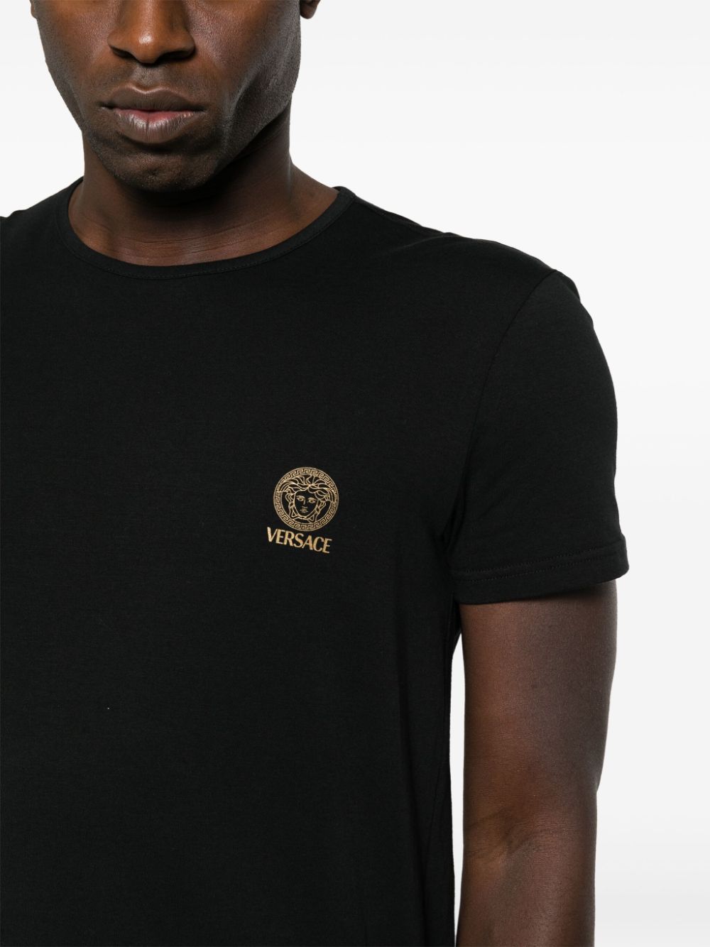 Versace T-shirts and Polos Black image 4