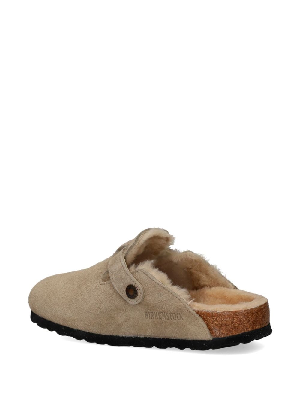 Birkenstock Arizona Shearling Sandals - Taupe image 3