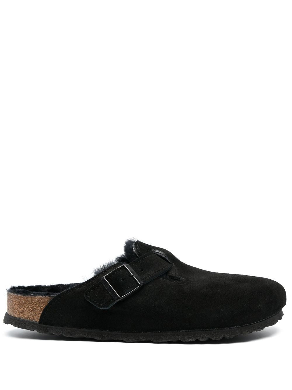 Birkenstock Arizona Suede Sandals - Black image 0