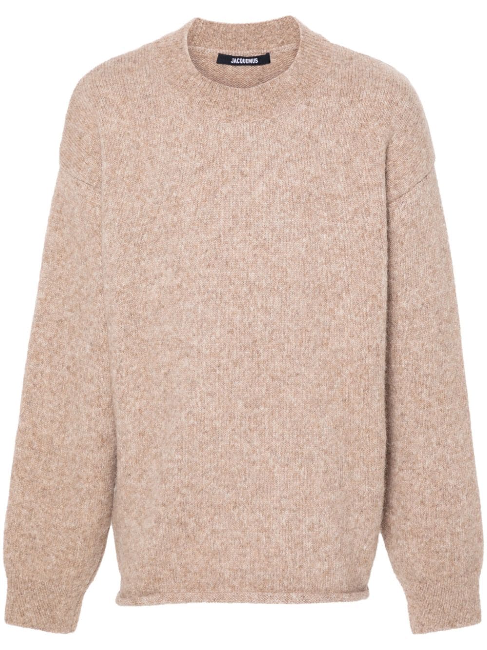 JACQUEMUS Alpaca Blend Crew Neck Sweater image 0