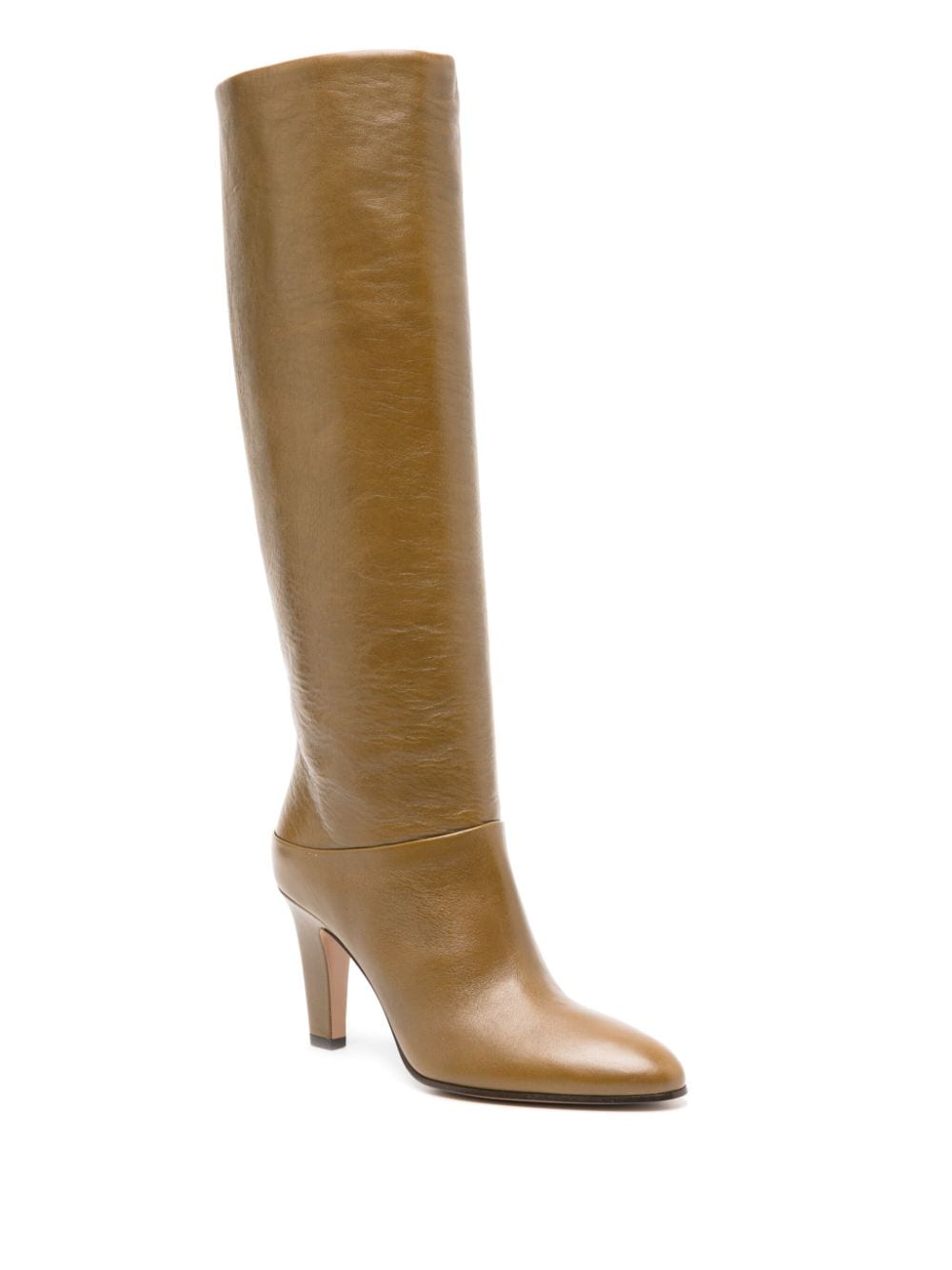 Chloè Brown Leather Ankle Boots image 2