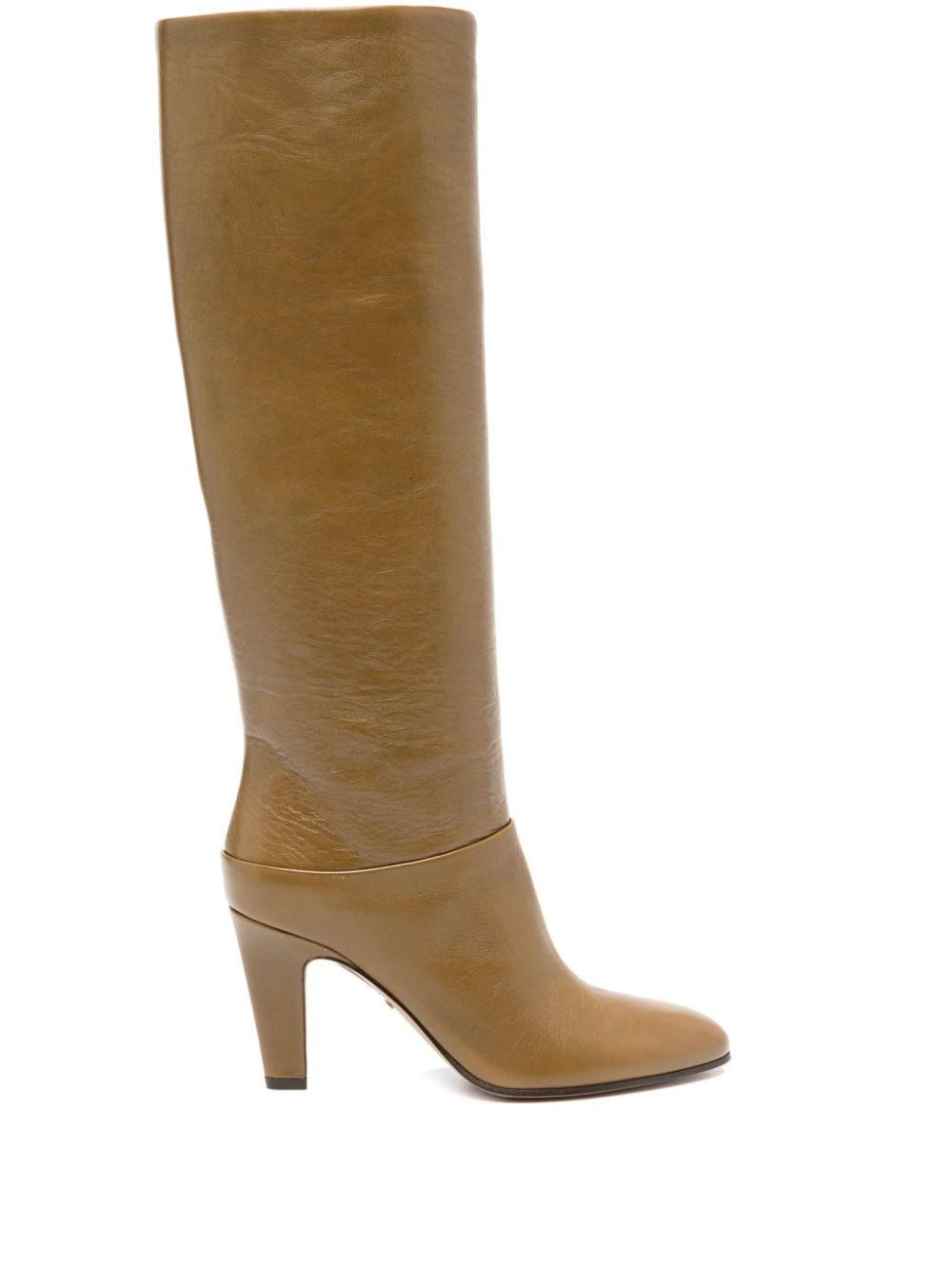 Chloè Brown Leather Ankle Boots image 0