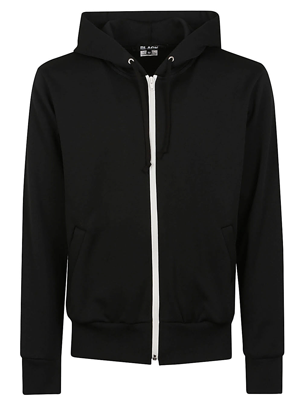 Comme des Garçons Black Solid Color Hoodie image 0