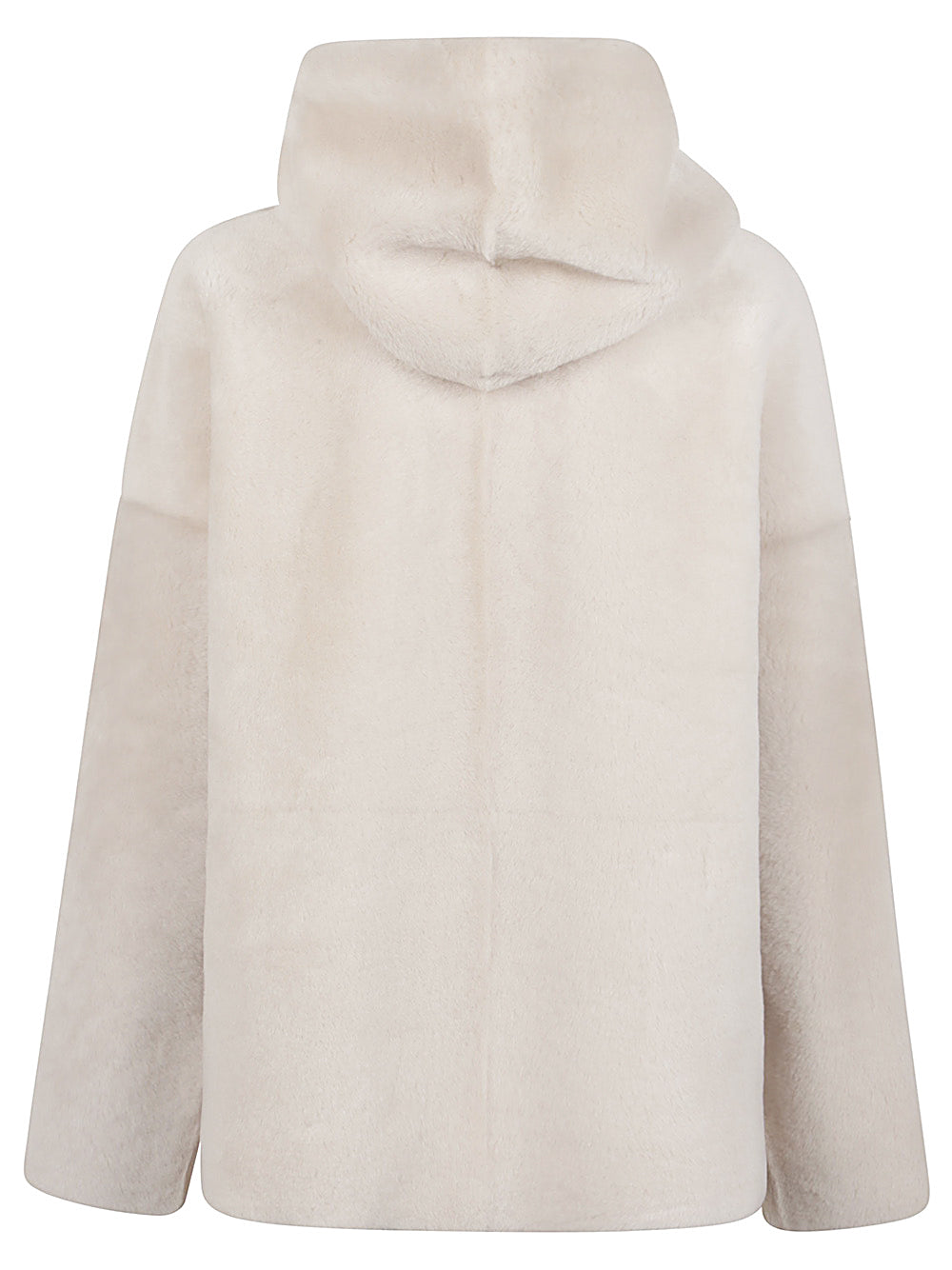 ENES White Hooded Jacket image 1