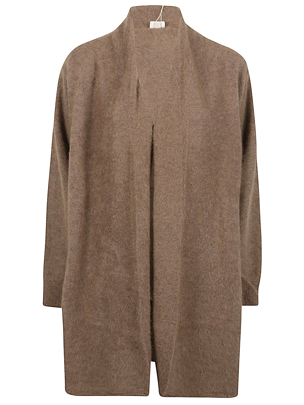 Camel V-Neck Cardigan - CT PLAGE image 0