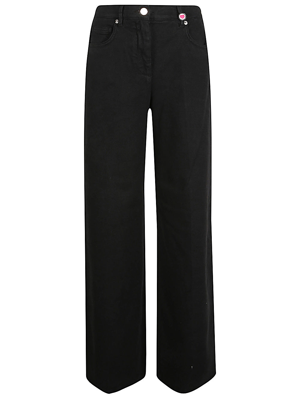 Black Wide Leg Trousers image 0